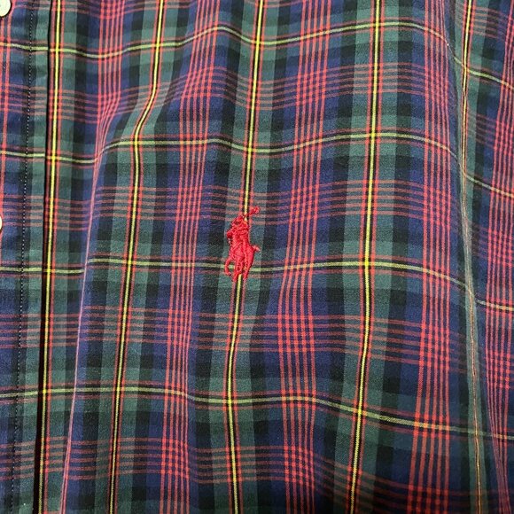 Ralph Lauren Blue Label Men's Long Sleeve Classic Fit Button Down, 17 XL - Picture 5 of 6